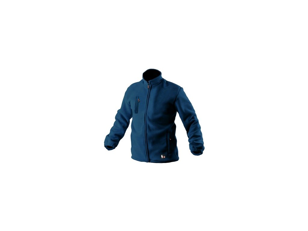 Fleecová pánska bunda OTAWA, tmavo modrá (Veľkosť 3XL)