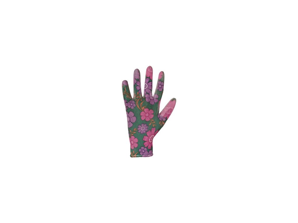 Pracovné rukavice CXS LEIVA, máčané v PU (Veľkosť 8)