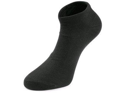 Pracovné nízke ponožky CXS NEVIS čierne (Veľkosť 46)