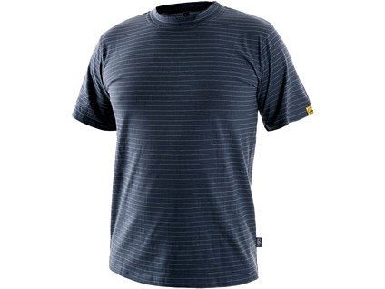 Pracovné tričko ESD CXS NOME, pánske, antistatické, tmavo modré (Veľkosť 3XL)