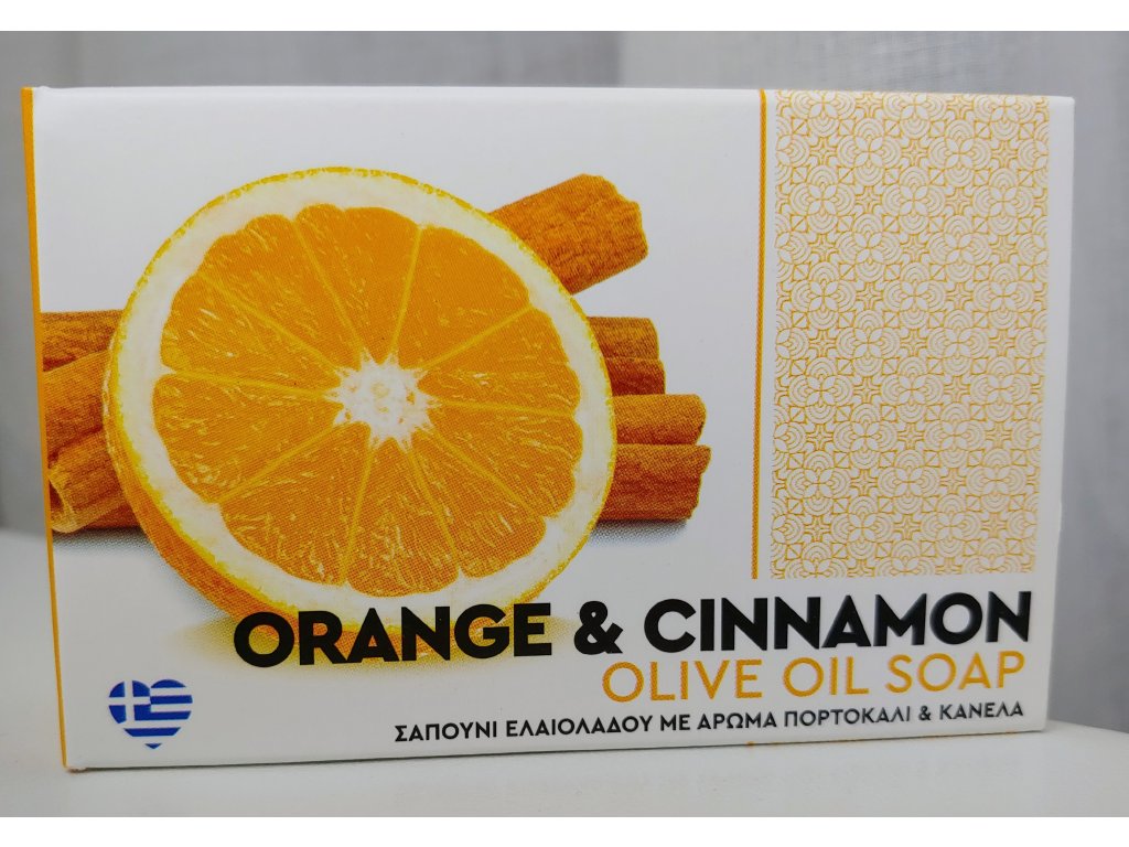 Mýdlo s pomerančem a skořicí