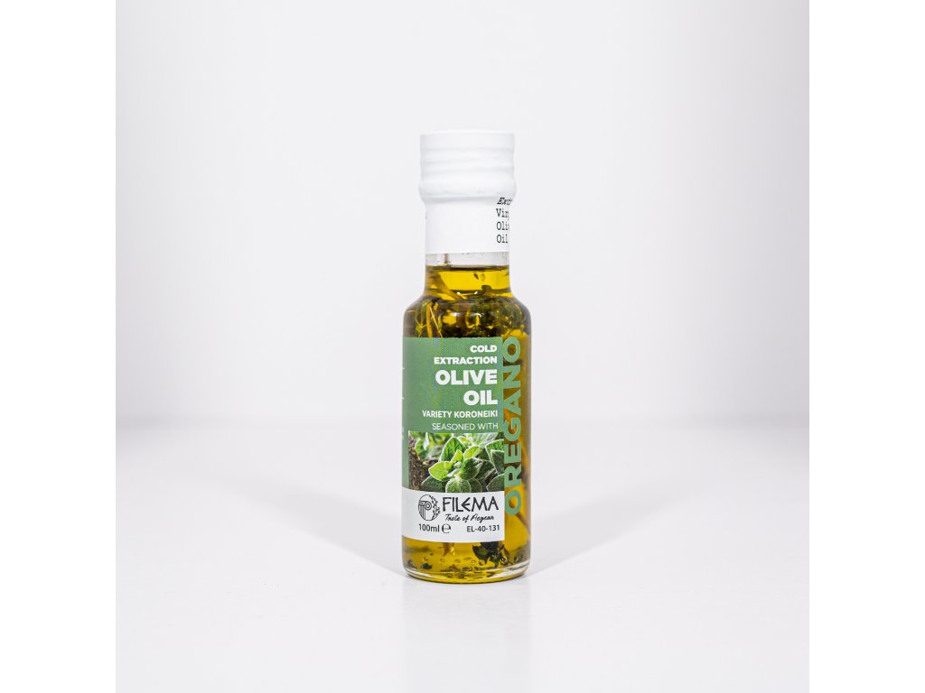 Olivový olej ochucený oreganem