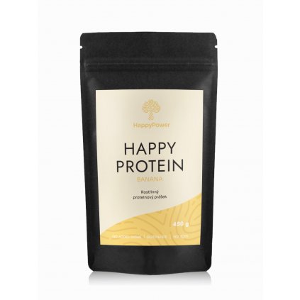 HAPPY PROTEIN - Vegan protein banán 450 g