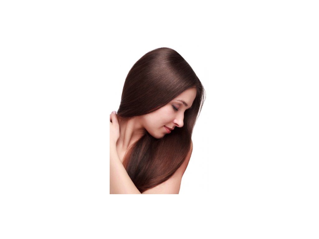 Clip-in umelé vlasy 60 cm - tmavohnedé