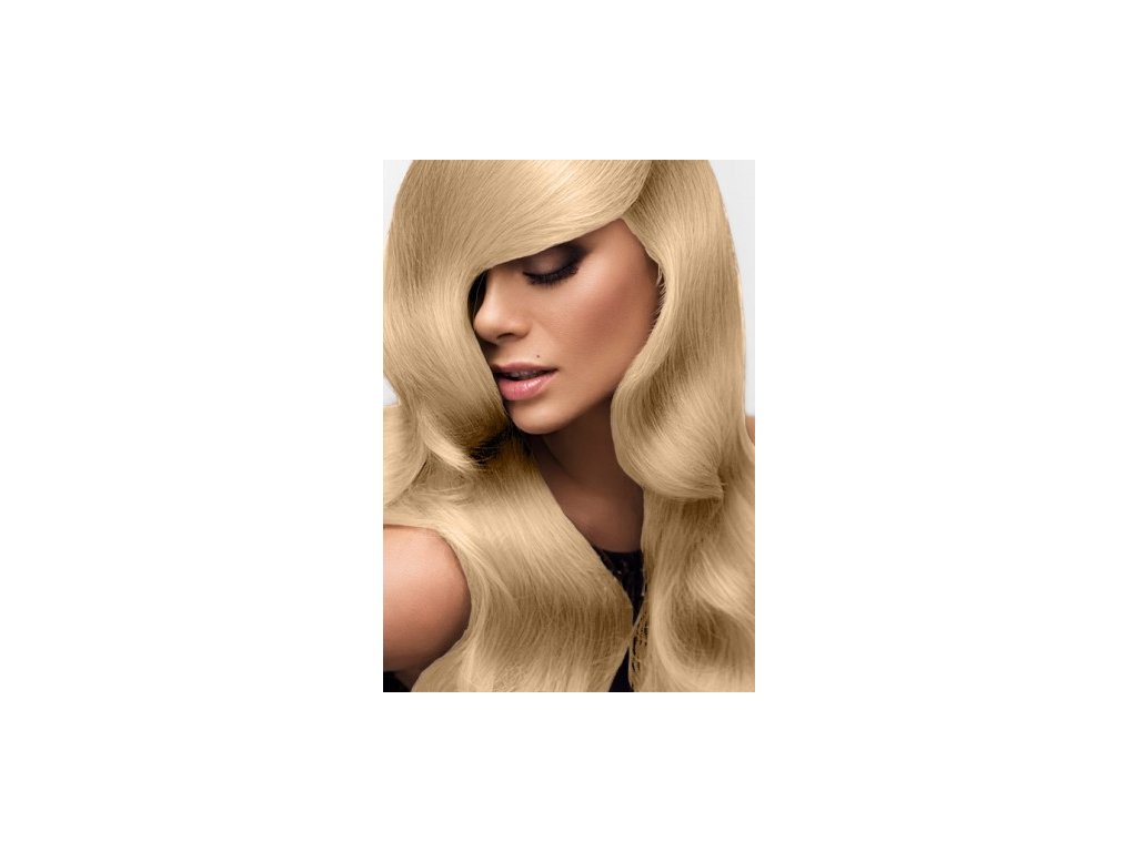 Clip-in vlasy deluxe - zlatá blond- 55 cm