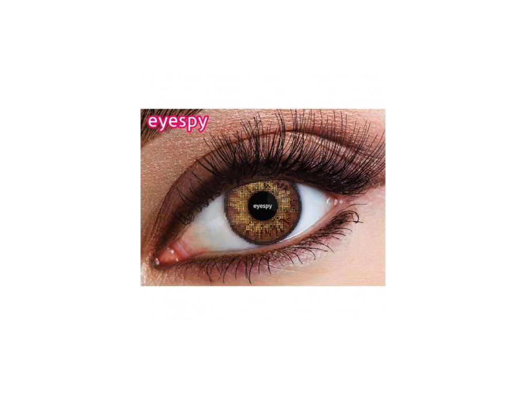 Eyespy - Three Tone Chocolate Brown | mesačné + 60ml roztok + púzdro zadarmo