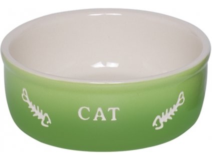 Nobby GRADIENT keramická miska pro kočky zelená 13,5x4,5cm/0,25l