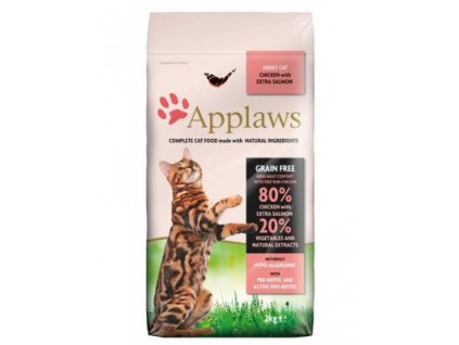 Applaws Cat Dry Adult Salmon - pro dospělé a starší kočky - losos