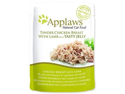 Applaws Cat kapsička -  kuře a jehněčí v aspiku 70 g
