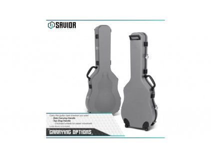 Přepravní pouzdro na zbraně Savior Equipment Ultimate Guitar Case 45"- SW Grey
