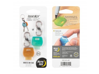 Flexibilní barevné obaly na klíče Nite Ize IdentiKey™ Covers (16)
