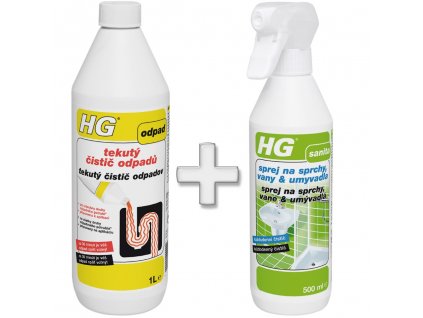 AKCE - HG tekutý čistič odpadů - 1 L