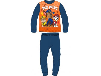 Chlapčenské pyžamo - Paw Patrol tmavomodré (Velikost - děti 104)