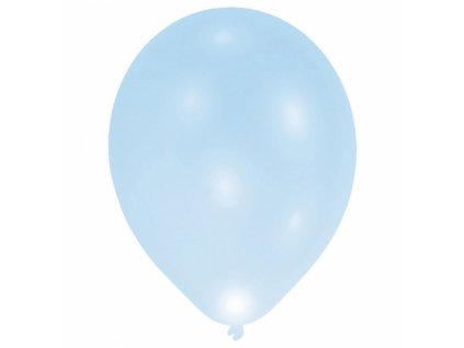 LED balon modry