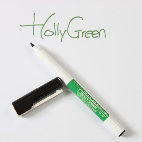 Sugarflair Colours Potravinářská fix Holly Green Holly Green - jedlově zelená