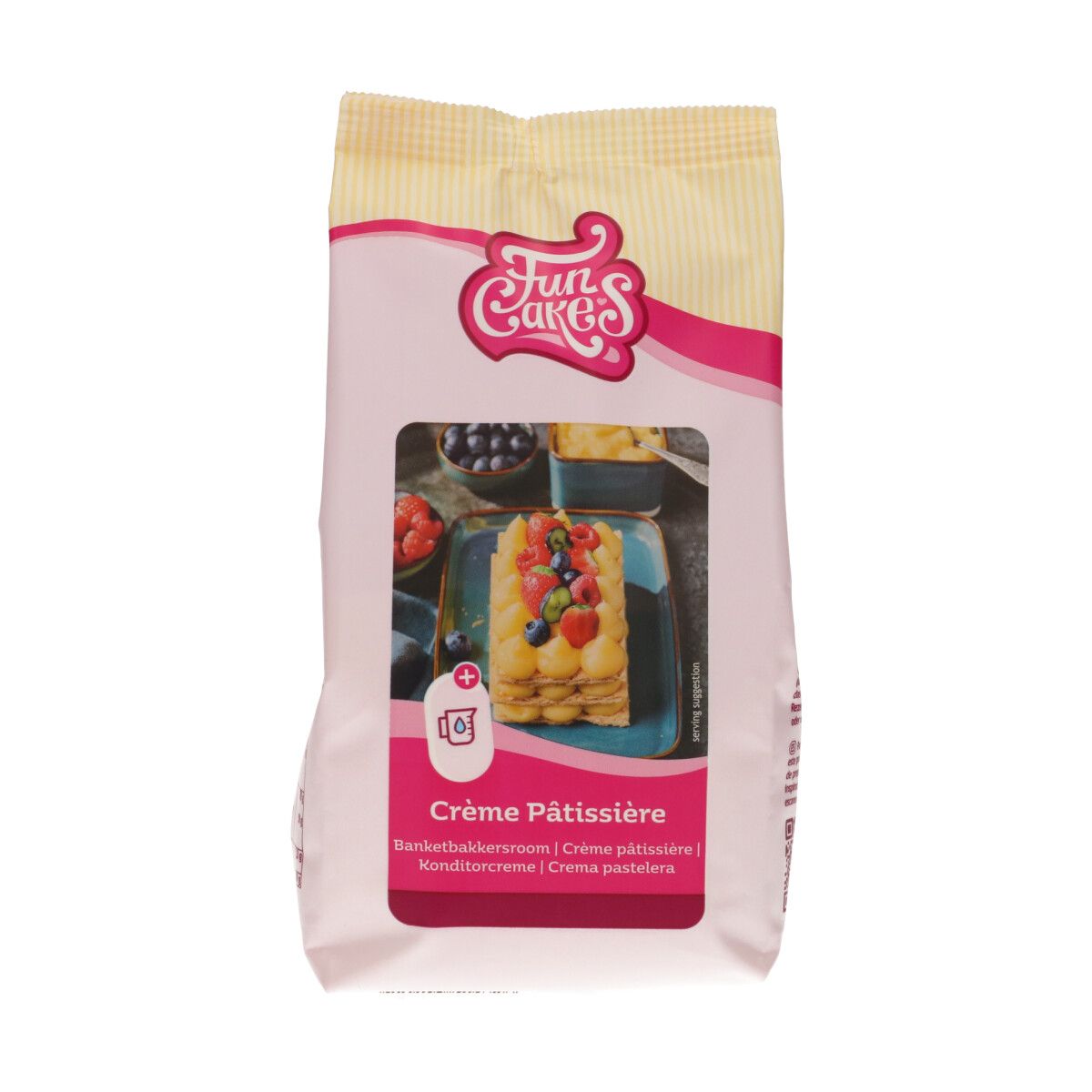 Funcakes Směs na výrobu vanilkového krému / pudinku - Crème Patissier 500 g