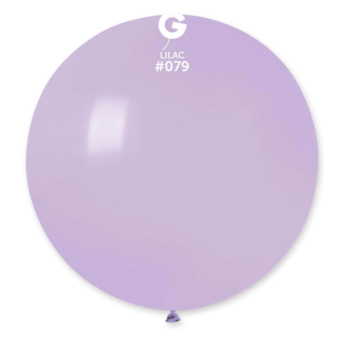 Gemar Guľatý pastelový balónik 80 cm liliový