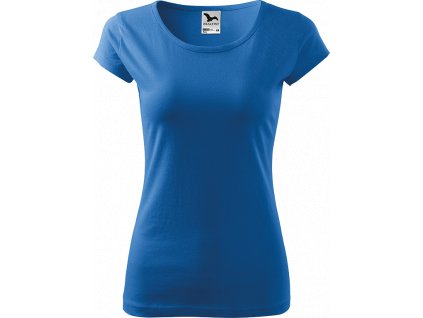 Dámské tričko Pure - Azurové - zepředu