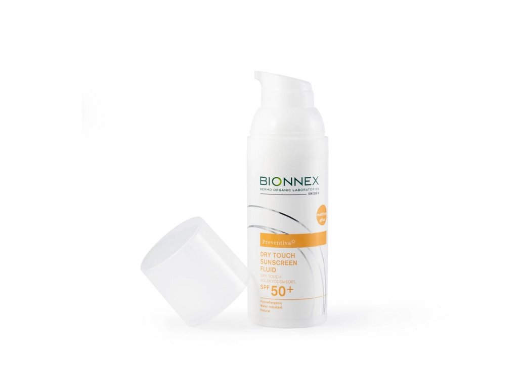 Védő fényvédő krém dry touch SPF 50+, 50 ml Bionnex