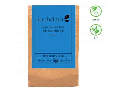 Gyógynövény tea Haj és köröm - 50g - Herbatica