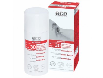 Cremă cu protecție solară SPF 30 cu repelent, Bio - Eco Cosmetics - 100 ml