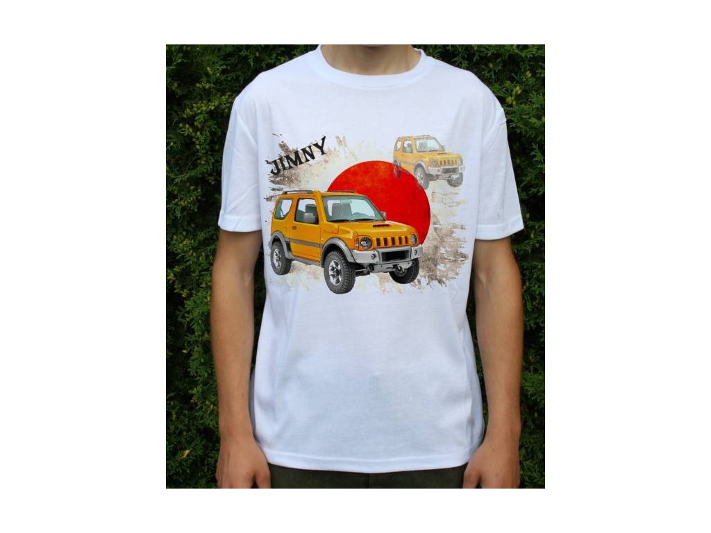 tričko s autem Suzuki Jimny