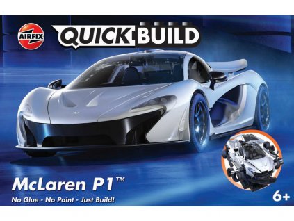 Airfix Quick Build - McLaren P1 bílý