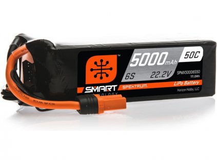 Baterie Spektrum Smart Li-Pol 5000mAh 50C 22.2V