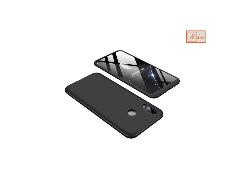 eng pm GKK 360 Protection Case Front and Back Case Full Body Cover Huawei Honor Play black 45180 1