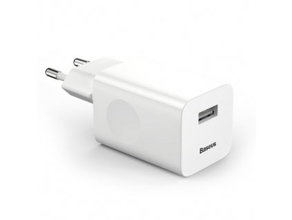 eng pm Baseus Charging Quick Charger Travel Charger Adapter Wall Charger USB Quick Charge 3 0 QC 3 0 bialy white CCALL BX02 40777 2