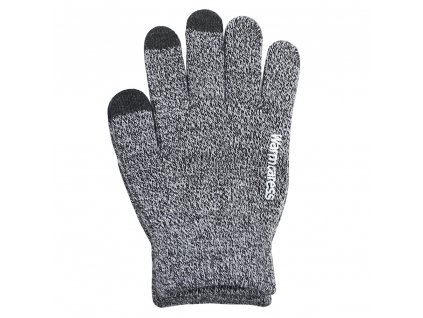 eng pl Universal Touchscreen Winter Gloves Striped Gloves with Anti Slip Grip light grey 27347 1