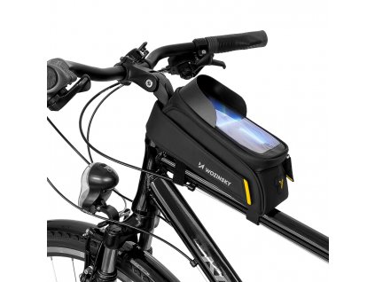eng pl Wozinsky frame bike bag phone holder 1l black WBB25BK 81691 9