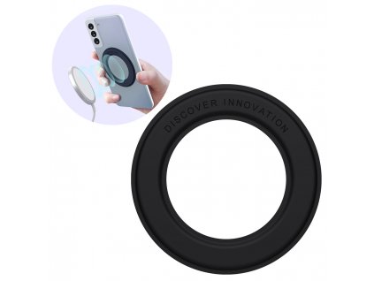 eng pl Nillkin SnapLink Adhesive Magnetic Phone Sticker Magnetic Holder Black MagSafe Compatible 92903 1