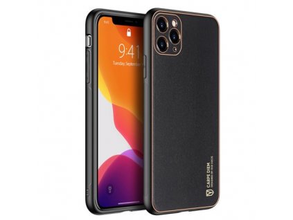 eng pm Dux Ducis Yolo elegant case made of soft TPU and PU leather for iPhone 11 Pro black 63368 1