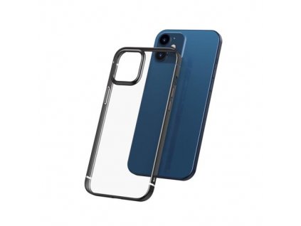 eng pm Baseus Shining Case Flexible gel case with a shiny metallic frame iPhone 12 Pro Max Starshine black ARAPIPH67N MD01 64073 1