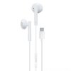 eng pl WK Design wired USB Type C earphones white YA01 TypeC white 70545 1