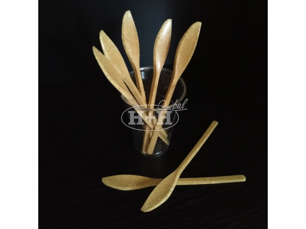 Nůž EKO kompozit dřevo/plast (WPC) 18cm