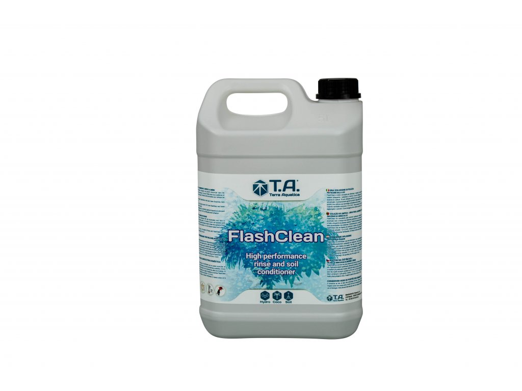 Enzymatický přípravek Flash Clean/Flora Kleen od Terra Aquatica/GHE, 5l.