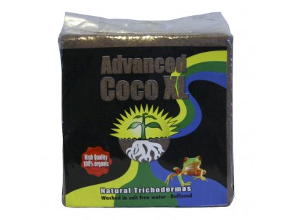 Lisovaný kokosový substrát o velikosti 70l, Coco Advanced XL od Advanced Hydroponics.