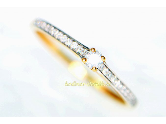 dámský prsten ze žlutého zlata ALV20200422131842144680R033