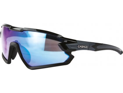Brýle SX-34 Carbonic CASCO, black/blue mirror