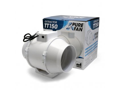 Ventilátor Pure Fan TT 150 - 405/520m3 - Ø150mm