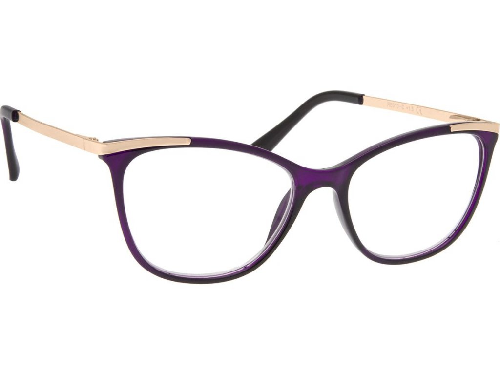 BRILO Dioptrické brýle RE010-C +1,50 flex