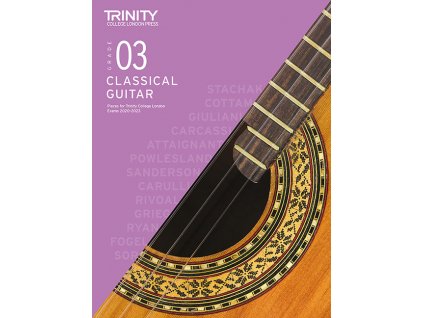 56871 noty pro kytaru guitar exam pieces 2020 2023 grade 3
