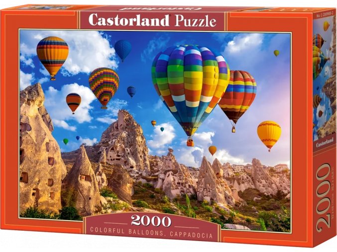 puzzle barevne balony kappadokie 2000 dilku
