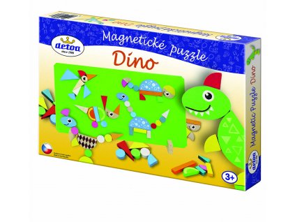 DETOA Magnetické puzzle Dino