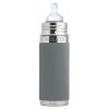 Pura® dojčenská TERMO fľaša 260ml - zelená, ružová, sivá, aqua