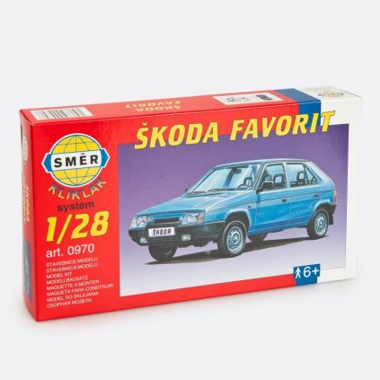 Stavebnice modelu Škoda Favorit