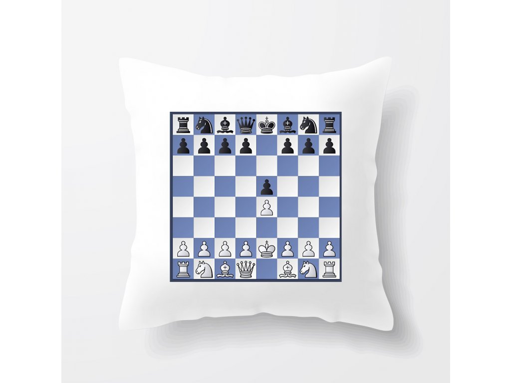 Polštář Bongcloud šachy