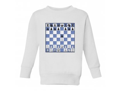 Dětská mikina Bongcloud šachy